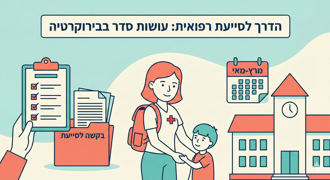 המדריך המלא: כך תגישו בקשה לסייעת רפואית בגני עירייה ובכיתות א'-ב'